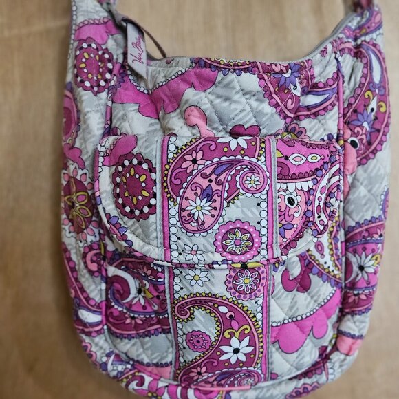 Vera Bradley Paisley Meets Plaid Purse - Picture 6 of 11